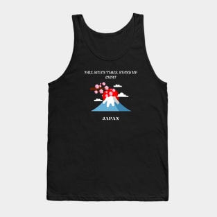 Japanese Pride, Fall seven times stand up eight Tank Top